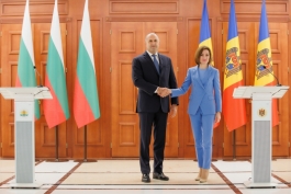 President Maia Sandu met with the President of Bulgaria, Rumen Radev