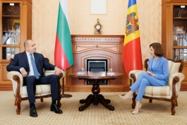 President Maia Sandu met with the President of Bulgaria, Rumen Radev