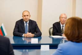 President Maia Sandu met with the President of Bulgaria, Rumen Radev