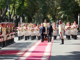 Moldovan president receives accreditation letters from four ambassadors