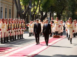 Moldovan president receives accreditation letters from four ambassadors