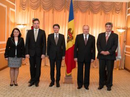 Președintele Republicii Moldova, Nicolae Timofti, a primit scrisorile de acreditare din partea a patru ambasadori