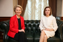 Șefa statului a avut o întrevedere cu Președinta Comisiei Europene, Ursula von der Leyen 