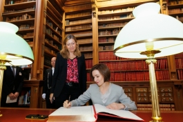 The Head of State met Yaël Braun-Pivet, President of the French National Assembly, in Paris