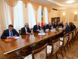 Președintele Republicii Moldova, Nicolae Timofti, a avut o întrevedere cu Josep Casadevall, vicepreședintele Curții Europene pentru Drepturile Omului