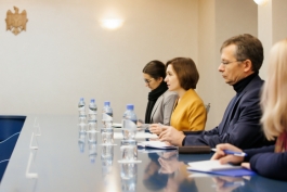 Environmental cooperation discussed by President Maia Sandu and the European Commissioner for the Environment, Virginijus Sinkevičius