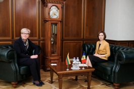 The Head of State met with Lithuanian Prime Minister Ingrida Šimonytė