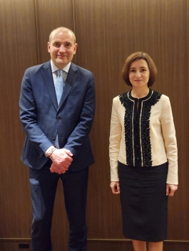 President Maia Sandu met with the President of Iceland, Guðni T. Jóhannesson