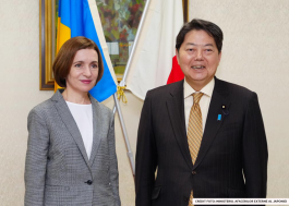 The Head of State met with Japan's Foreign Minister Yoshimasa Hayashi