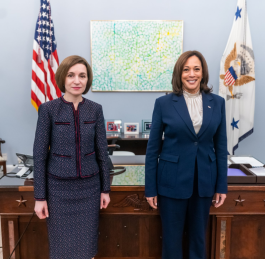 Moldovan leader met with Kamala Harris, Vice President of the United States of America