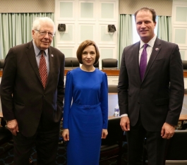 President Maia Sandu met with members of the Friendship Group with Moldova in the US Congress