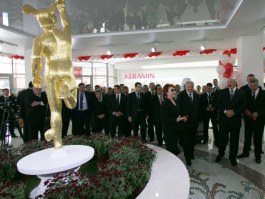 Moldovan, Belarusian presidents attend inauguration of shopping centre in Chisinau