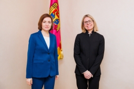 Președinta Maia Sandu a avut o întrevedere cu vicepreședinta Băncii Mondiale pentru Europa și Asia Centrală, Anna Bjerde