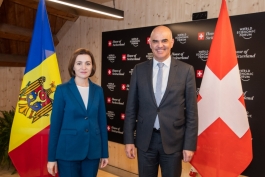 Președinta Maia Sandu l-a invitat pe noul Președinte al Elveției să viziteze Moldova