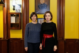 President Maia Sandu met with French Minister for Europe and Foreign Affairs Catherine Colonna