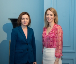 President Maia Sandu met with Estonian Prime Minister Kaja Kallas in Munich