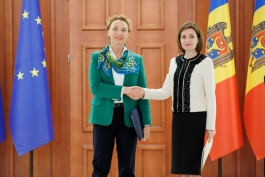 Președinta Maia Sandu a avut o întrevedere cu Secretarul General al Consiliului Europei, Marija Pejčinović Burić 