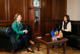 Președinta Maia Sandu a avut o întrevedere cu Secretarul General al Consiliului Europei, Marija Pejčinović Burić 