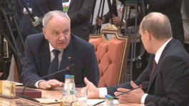 Moldovan president attends summit in Minsk