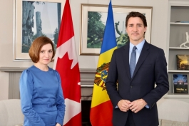 Șefa statului, la Ottawa: „I-am mulțumit Premierului Trudeau pentru susținerea fermă  a guvernului canadian pentru parcursul nostru democratic”