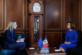 The Head of State met with the President of the European Parliament, Roberta Metsola: "The EU Parliament has always been on the side of our citizens"