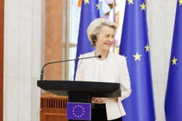 Declarația Președintei Maia Sandu la conferința de presă comună cu Președinta Comisiei Europene, Ursula von der Leyen