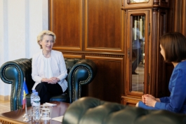 The Head of State, at the meeting with the President of the European Commission, Ursula von der Leyen: "The future of Moldova is in the European Union"