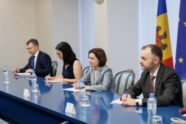 President Maia Sandu met with a group of parliamentarians from Lithuania