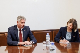 The head of state had a meeting with the Ambassador of the Republic of Latvia in Chișinău, Uldis Mikuts