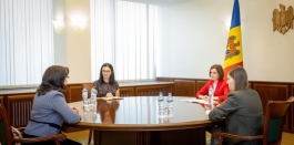 President Maia Sandu met with Angela Sax, head of the European Bank for Reconstruction and Development office in Moldova