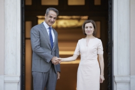 Moldovan-Greek cooperation, discussed in Athens by the Head of State and the Greek Prime Minister, Kyriakos Mitsotakis