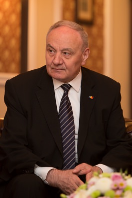 Moldovan president meets German foundation's chairman