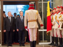 Președintele Poloniei, Bronisław Komorowski, și președintele Ucrainei, Petro Poroșenko, efectuează o vizită oficială comună în Republica Moldova