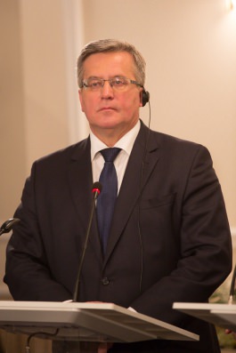 Președintele Poloniei, Bronisław Komorowski, și președintele Ucrainei, Petro Poroșenko, efectuează o vizită oficială comună în Republica Moldova