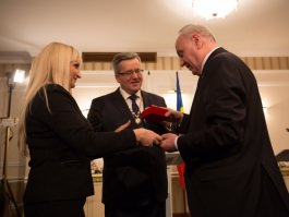 Președintele Poloniei, Bronisław Komorowski, și președintele Ucrainei, Petro Poroșenko, efectuează o vizită oficială comună în Republica Moldova