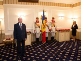 Președintele Republicii Moldova, Nicolae Timofti, a acordat distincții de stat unui grup de cetățeni