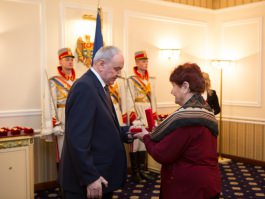 Președintele Republicii Moldova, Nicolae Timofti, a acordat distincții de stat unui grup de cetățeni