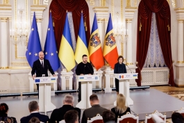 Press statement by President Maia Sandu alongside President Zelensky and President Michel