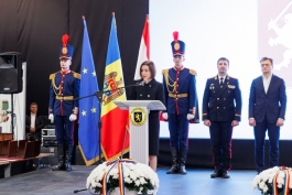 Șefa statului, de Ziua profesională a Poliţiei: „Poliția Națională, alături de alte instituții, este în prima linie de apărare a democrației din Republica Moldova”