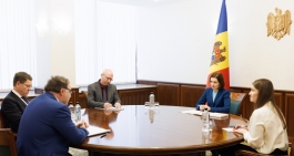 Președinta Maia Sandu s-a întâlnit cu ambasadorul Republicii Cehe Stanislav Kázecký