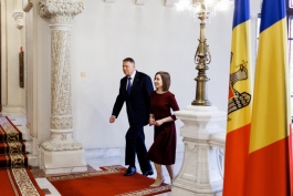 Șefa statului, în discuții cu Președintele Klaus Iohannis: „România rămâne principalul susținător al Moldovei”