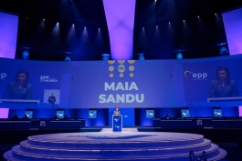 Message of the President Maia Sandu at the European People's Party's Congress  