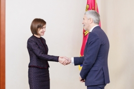 Președinta Maia Sandu s-a întâlnit cu ministrul de interne al Regatului Spaniei, Fernando Grande-Marlaska 