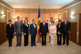 Președintele Nicolae Timofti a primit scrisorile de acreditare din partea a trei ambasadori