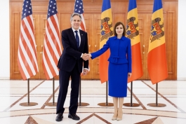 Declarațiile Președintei Maia Sandu de la conferința comună cu Secretarul de stat american, Antony Blinken