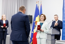 Președinta Maia Sandu a participat la evenimentul dedicat Zilei profesionale a funcționarului fiscal