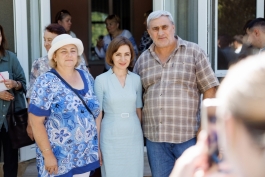 President Maia Sandu had a meeting with people from the villages of Mărculești and Izvoare in the Florești district