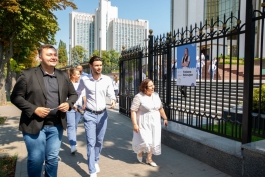 The head of state wished good luck to Moldovan athletes at the Olympic Games and handed them the flag