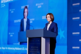 Mesajul Președintei Maia Sandu la Forumul privind Integrarea Europeană a Republicii Moldova 2024