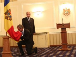 Declarația președintelui Nicolae Timofti la ceremonia de învestire a Guvernului, condus de prim-ministrul Iurie Leancă